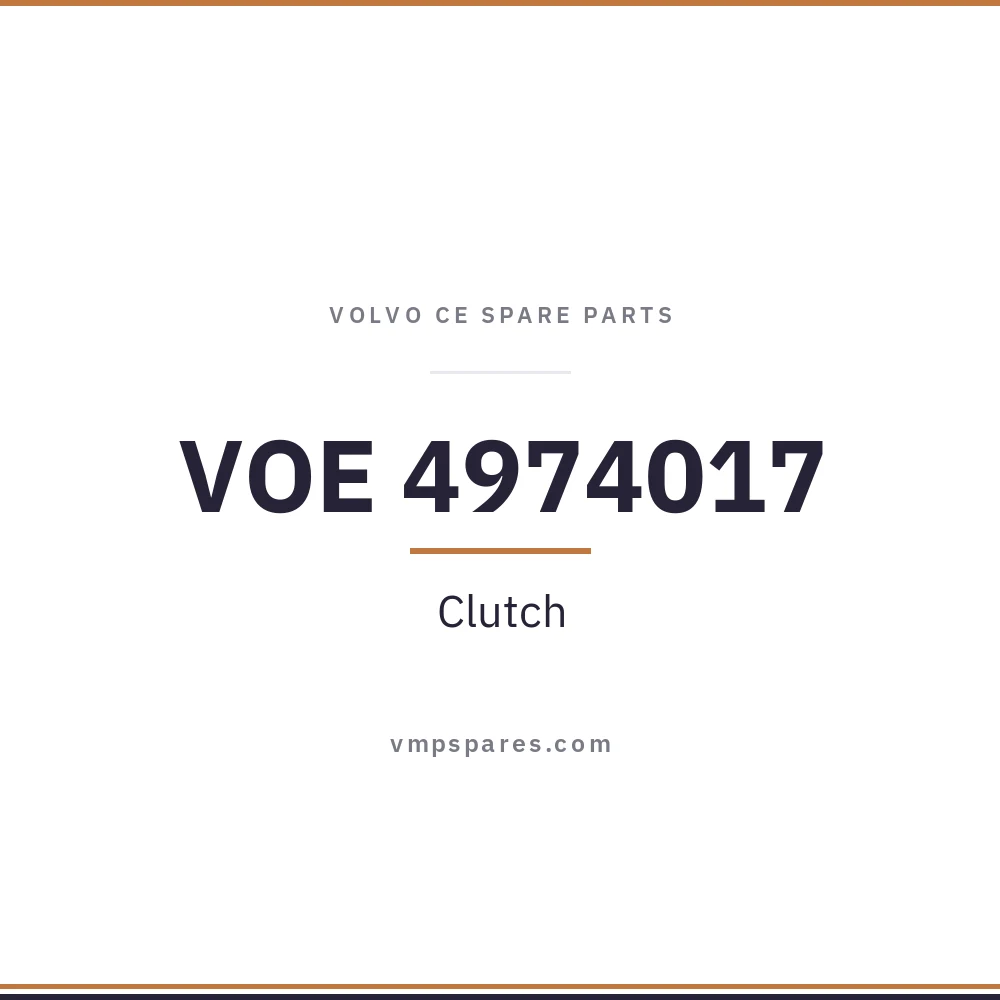 VOE 4974017 – Clutch