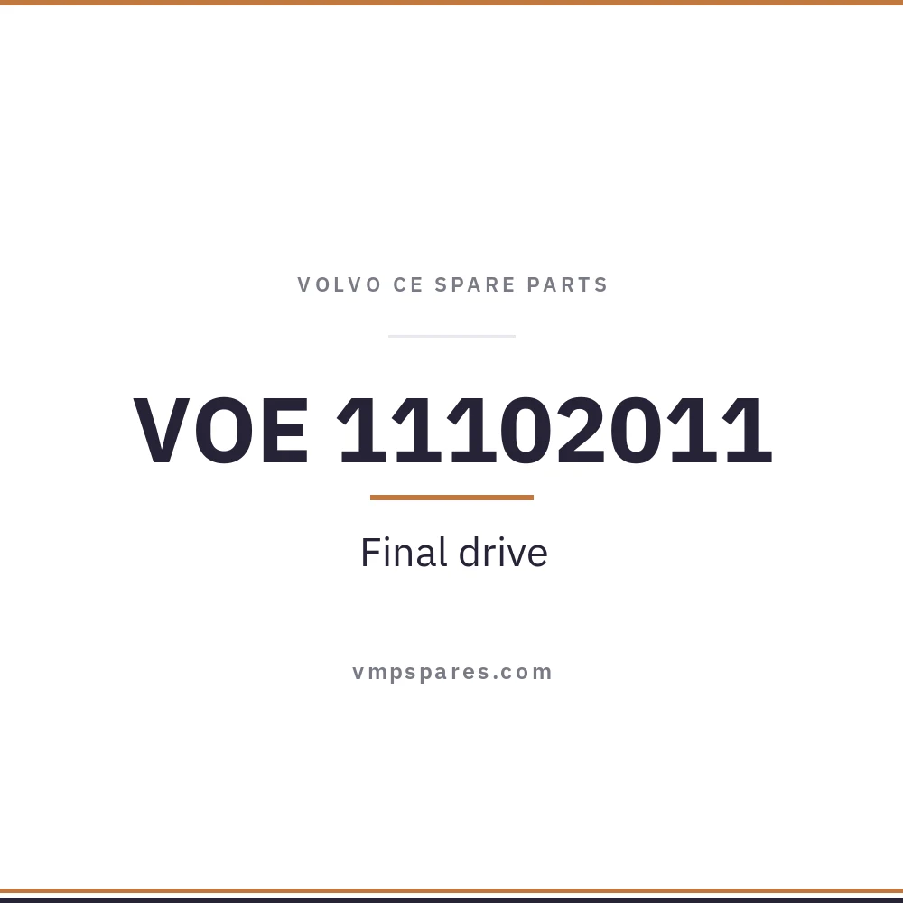 VOE 11102011 – Final drive