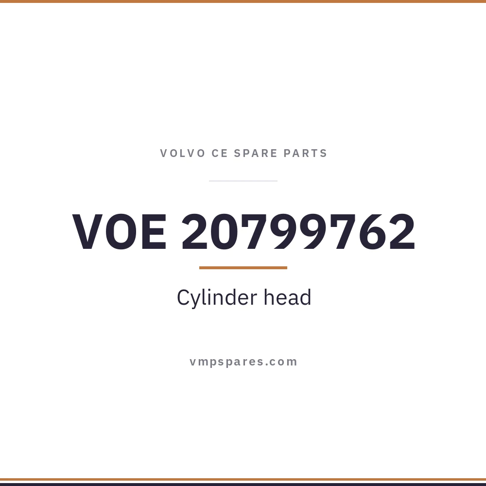 VOE 20799762 – Cylinder head
