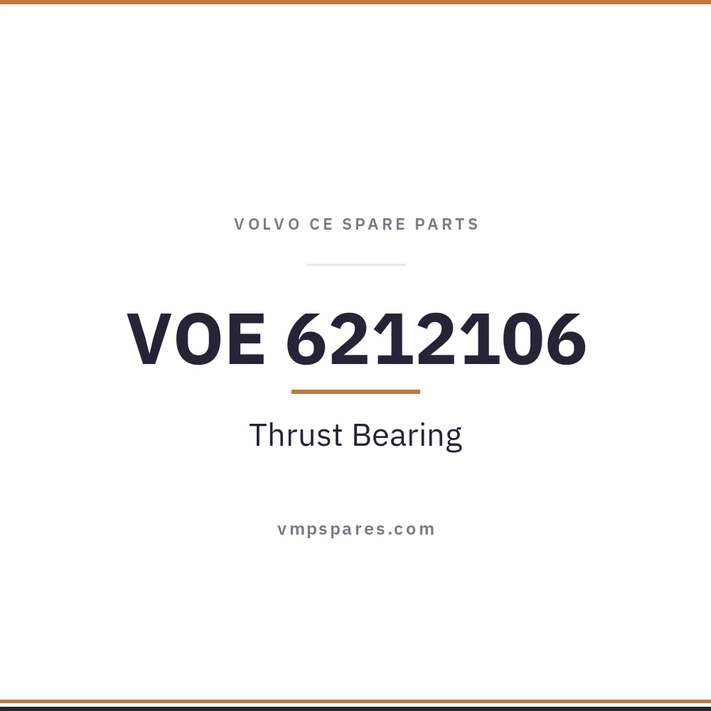 VOE 6212106 – Thrust Bearing