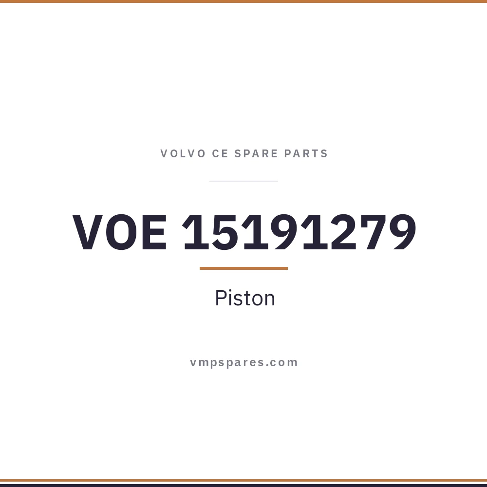 VOE 15191279 – Piston