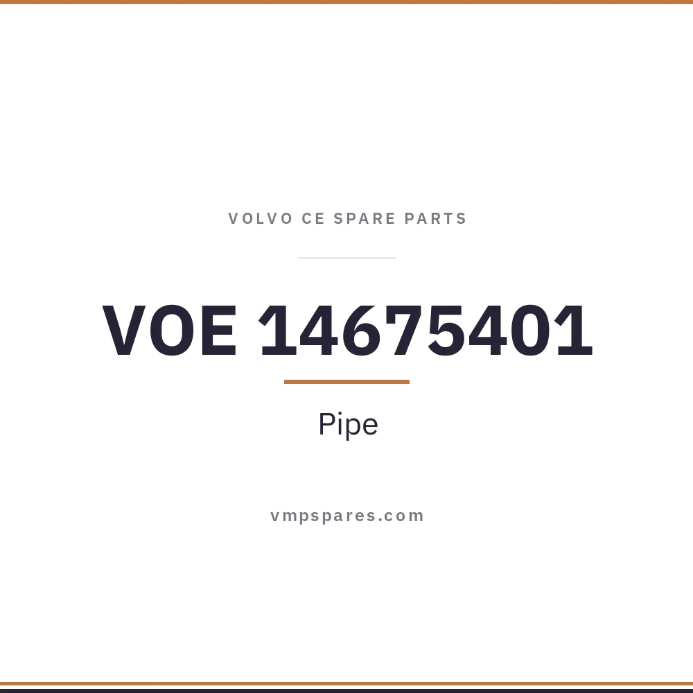 VOE 14675401 – Pipe