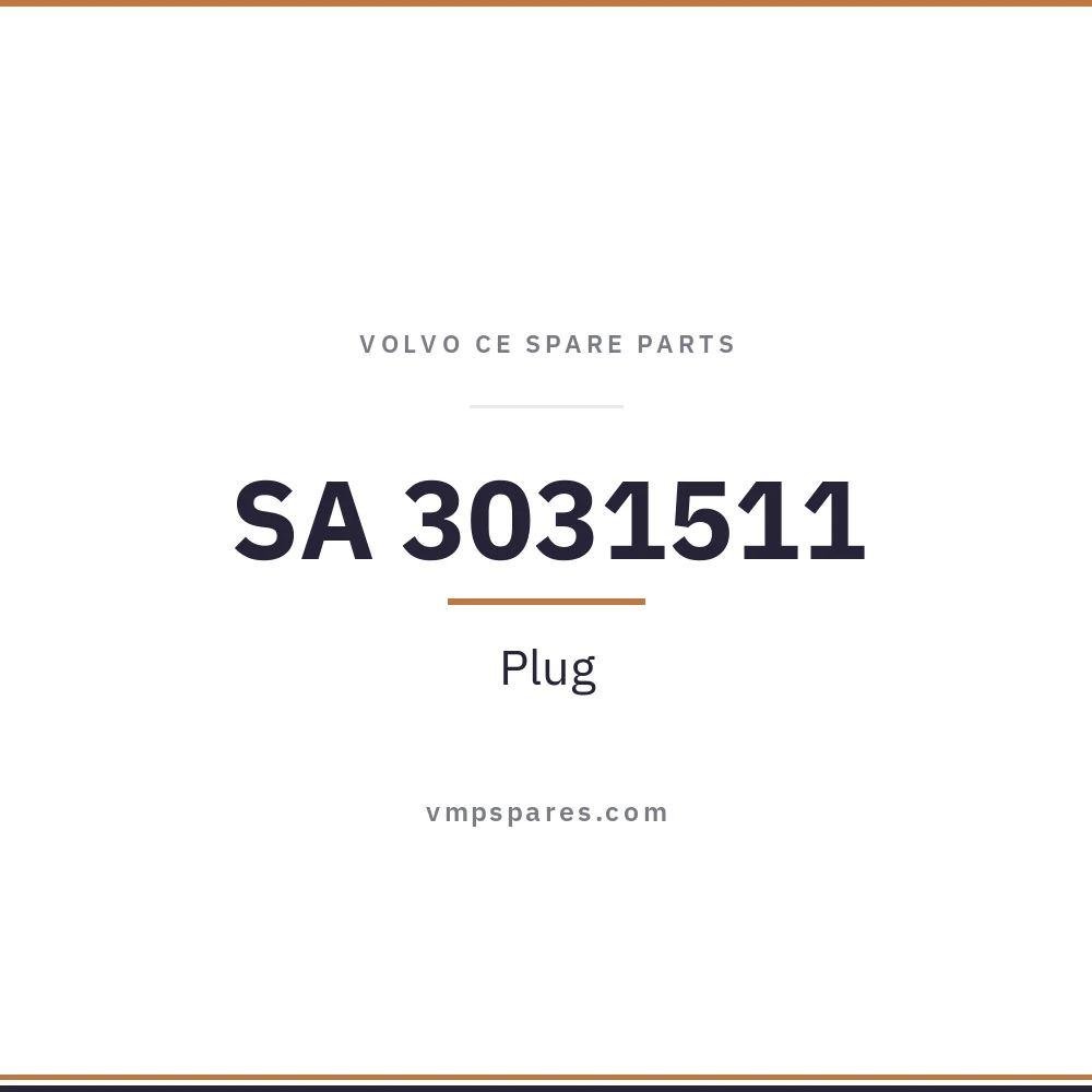SA 3031511 – Plug