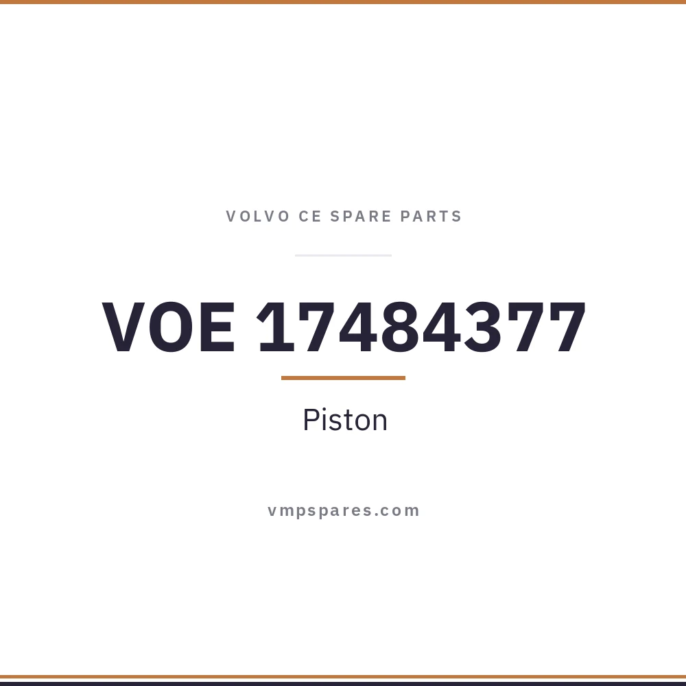 VOE 17484377 – Piston
