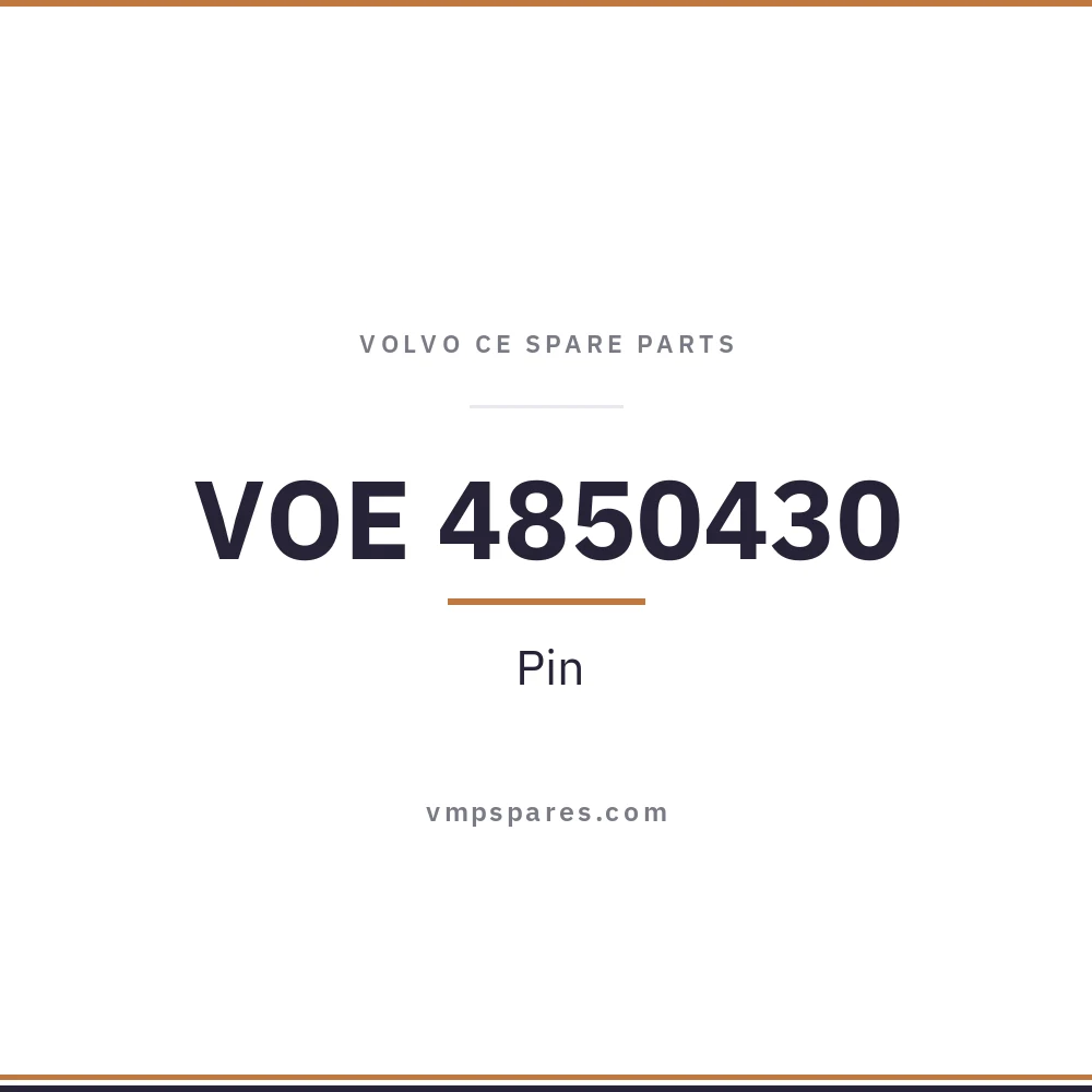 VOE 4850430 – Pin