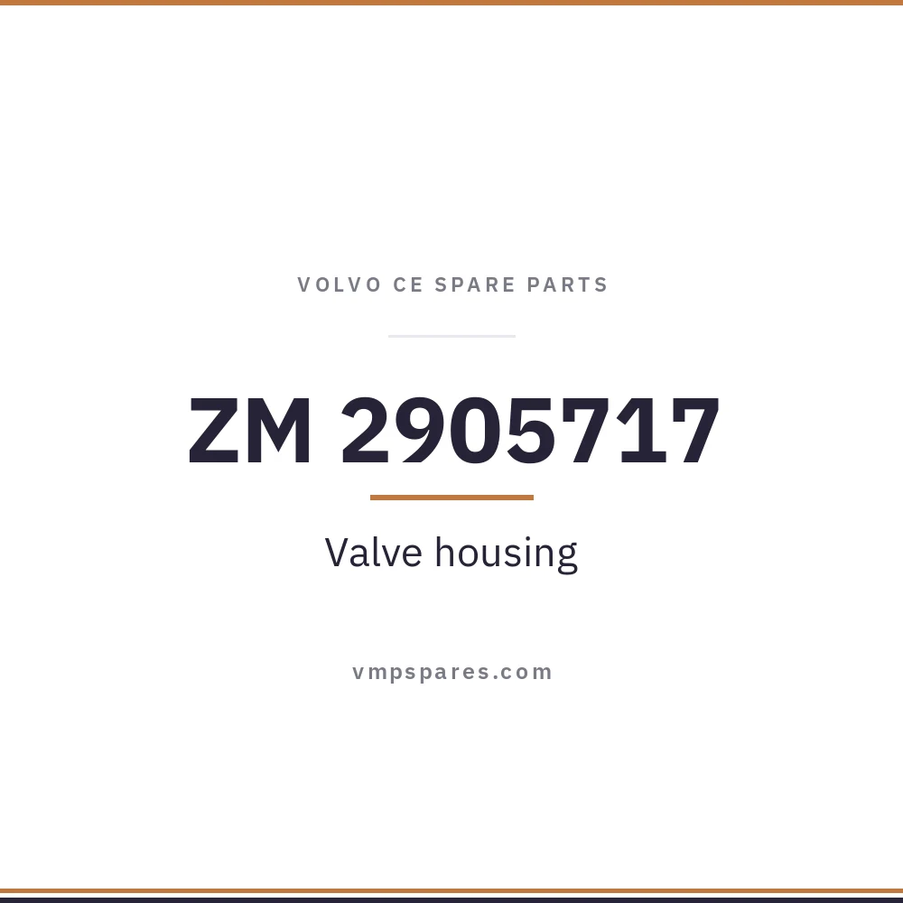 ZM 2905717 – Valve housing
