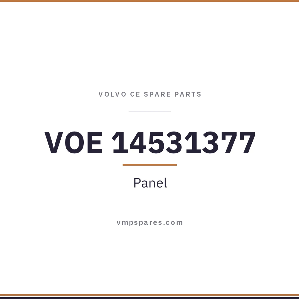VOE 14531377 – Panel