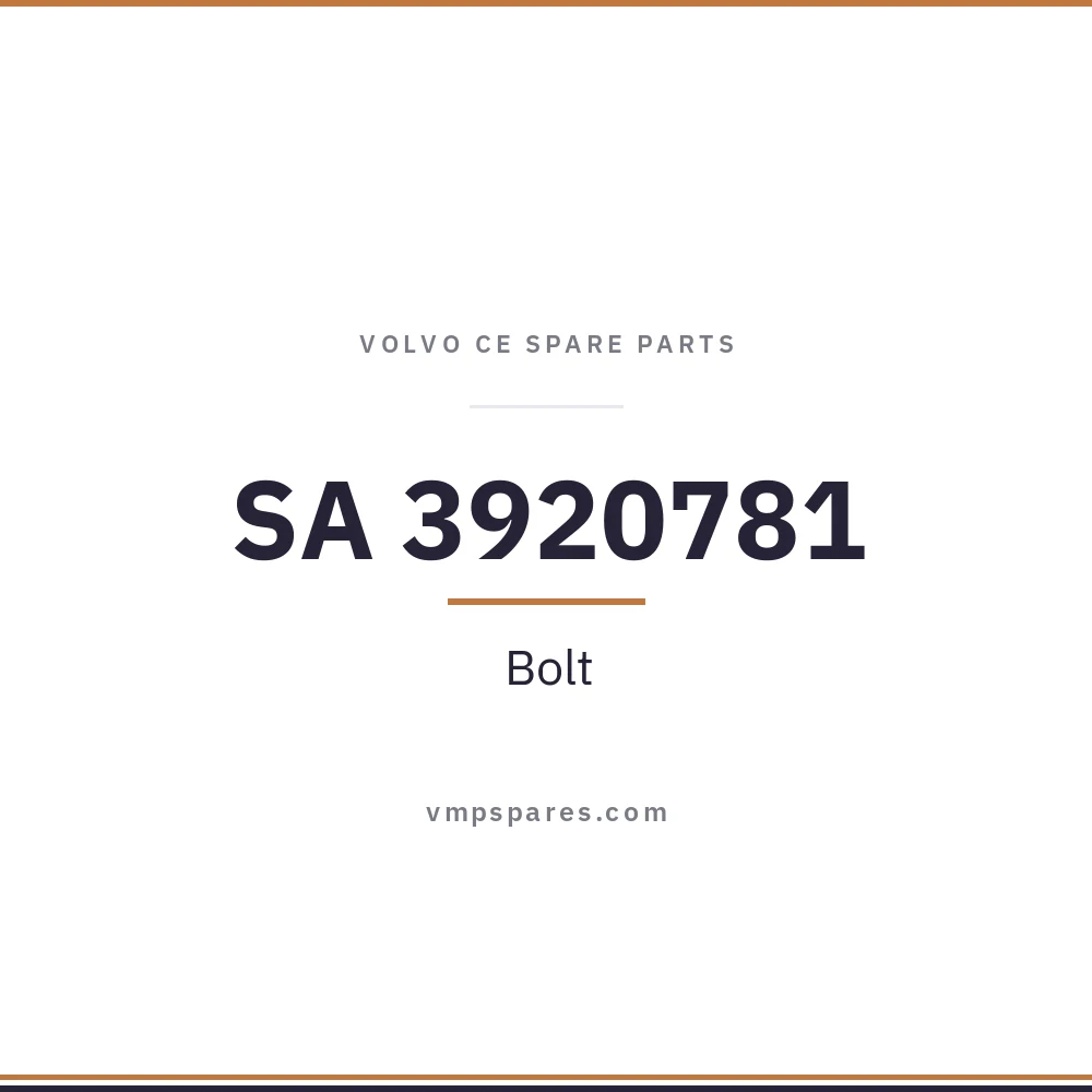 SA 3920781 – Bolt