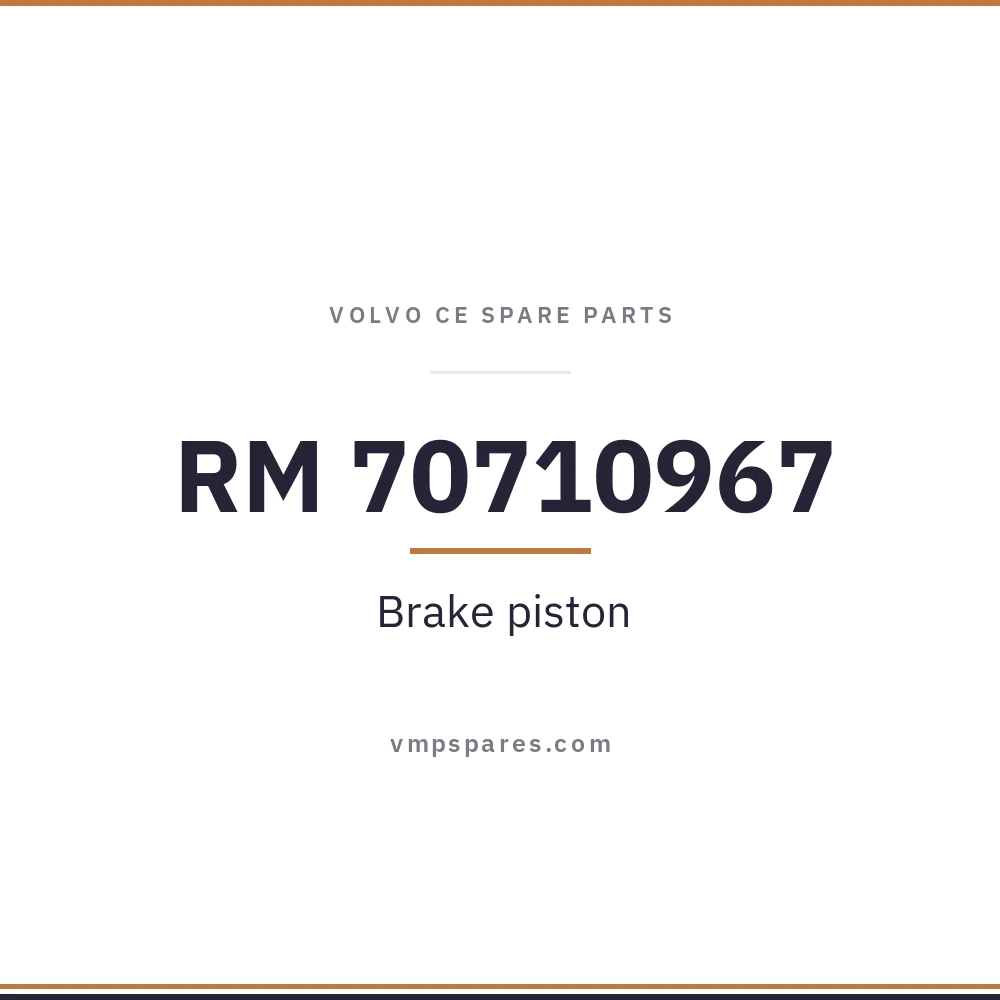 RM 70710967 – Brake piston