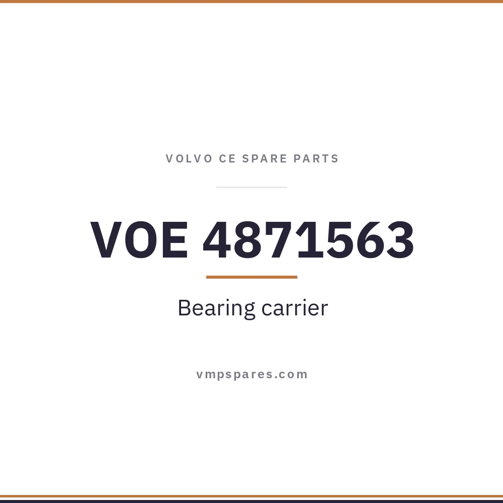 VOE 4871563 – Bearing carrier