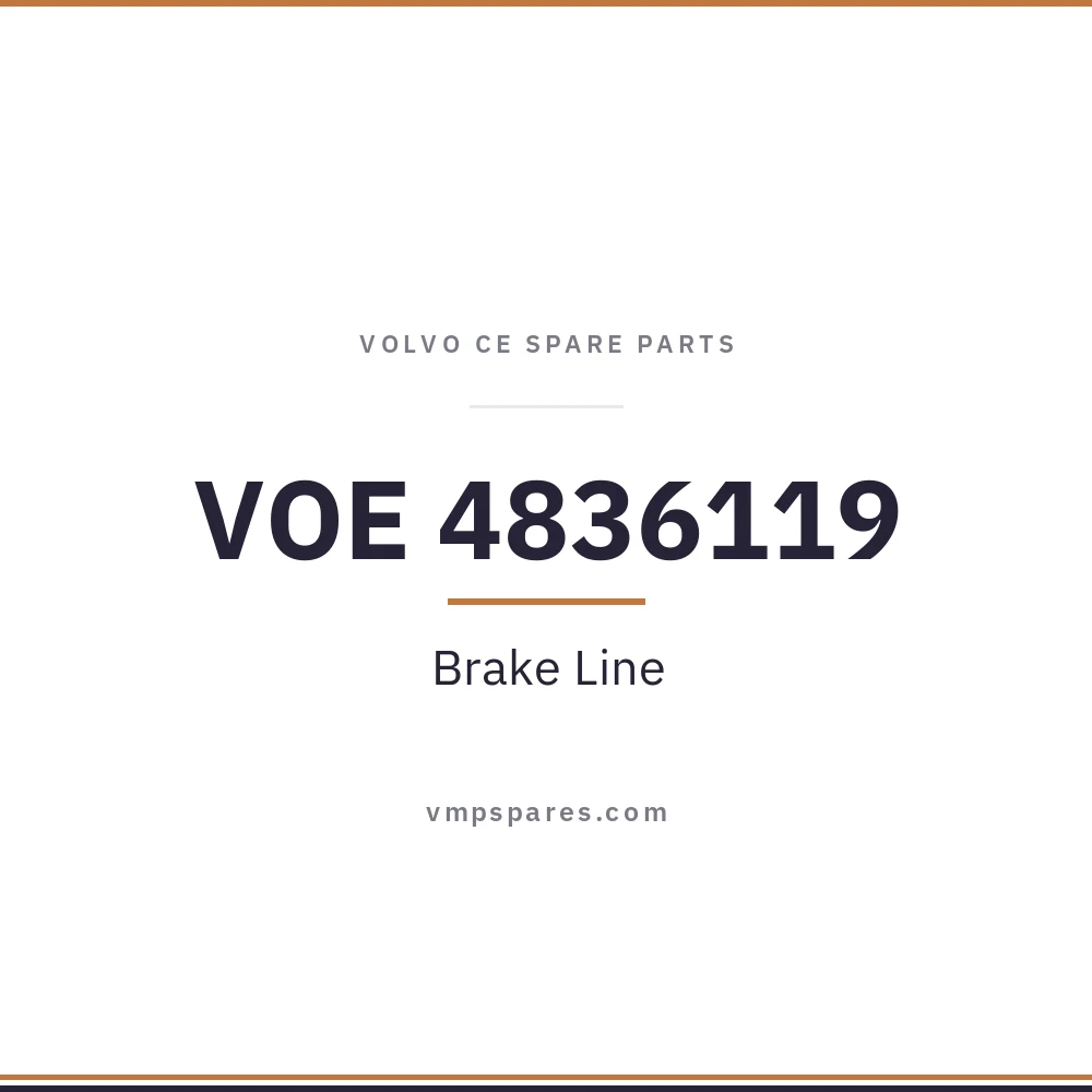 VOE 4836119 – Brake Line