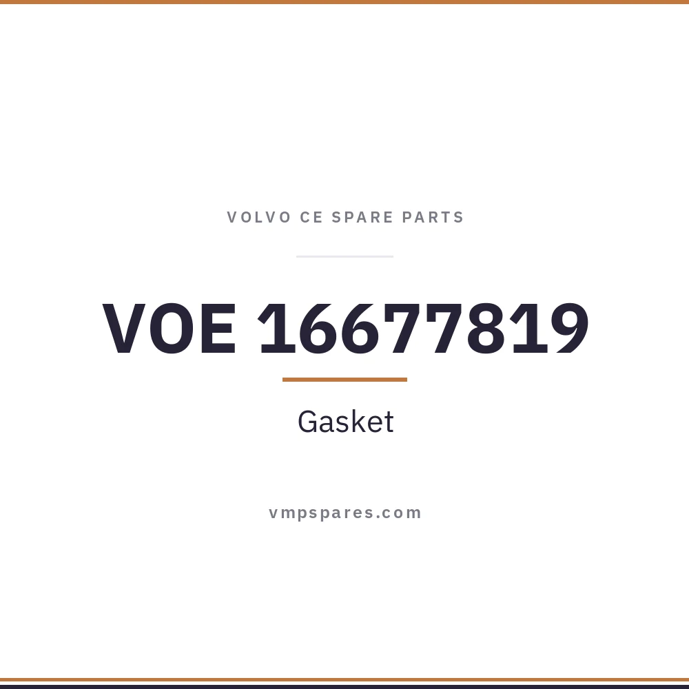 VOE 16677819 – Gasket