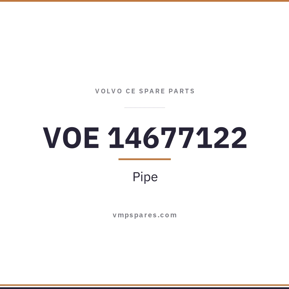 VOE 14677122 – Pipe