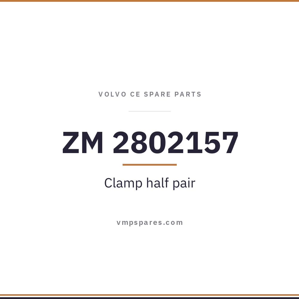ZM 2802157 – Clamp half pair