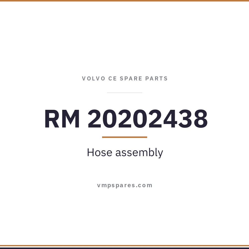 RM 20202438 – Hose assembly