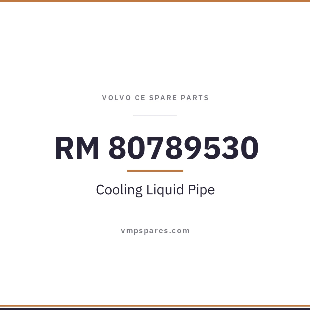 RM 80789530 – Cooling Liquid Pipe