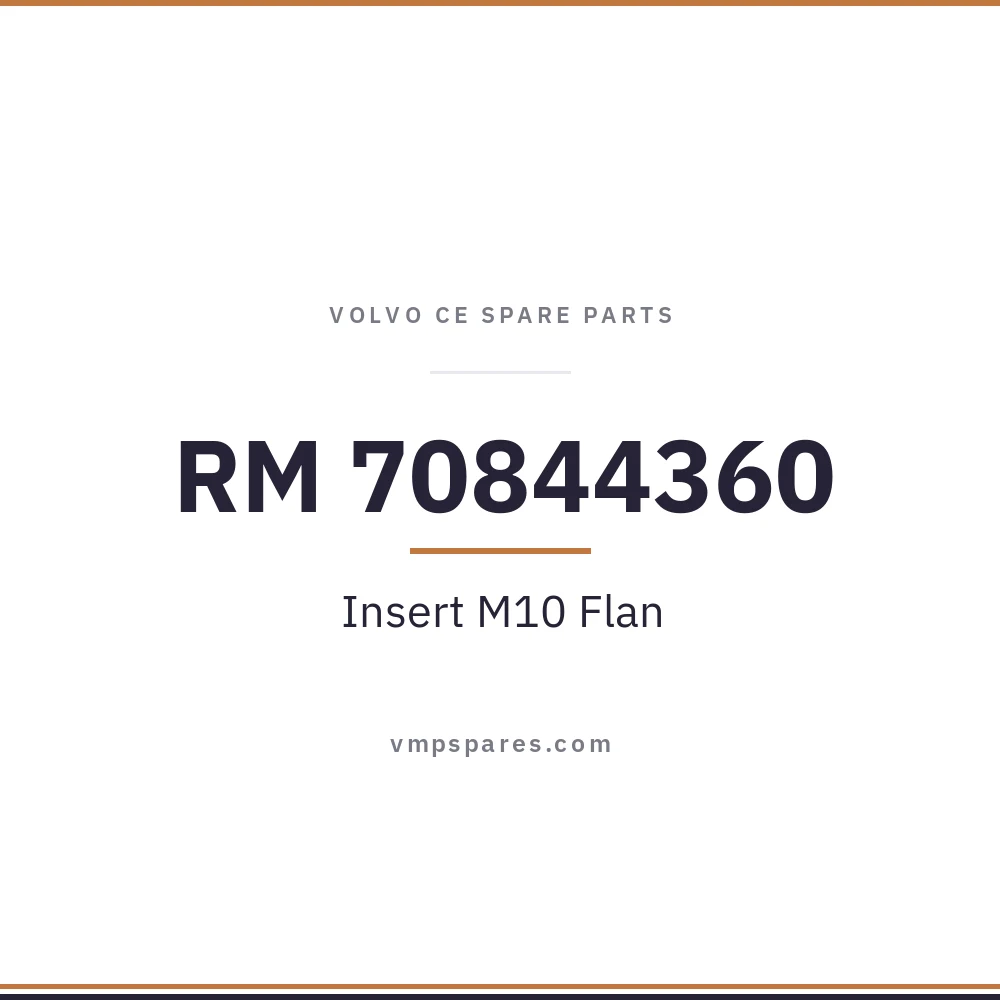 RM 70844360 – Insert M10 Flan