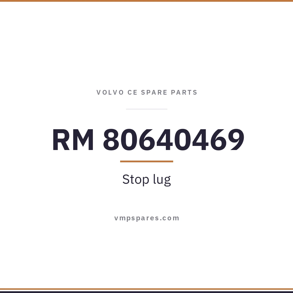 RM 80640469 – Stop lug