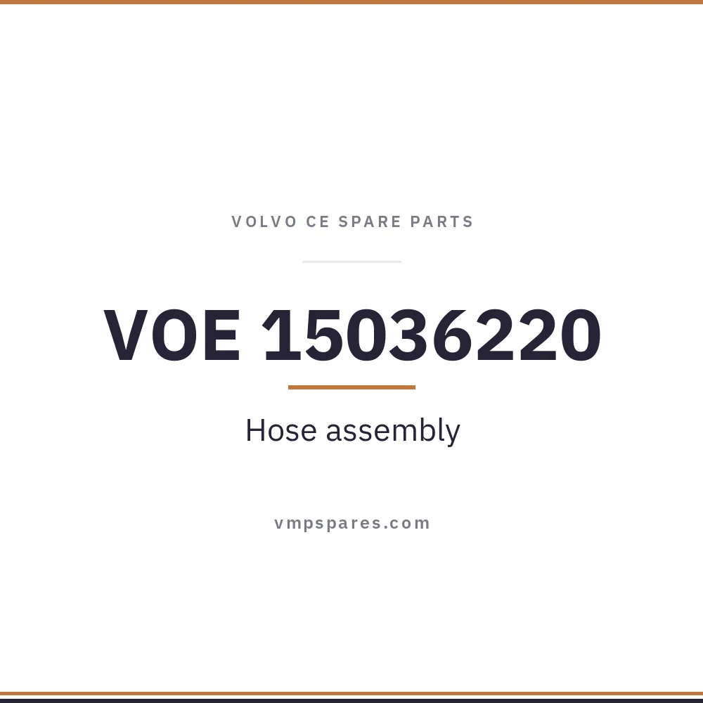 VOE 15036220 – Hose assembly