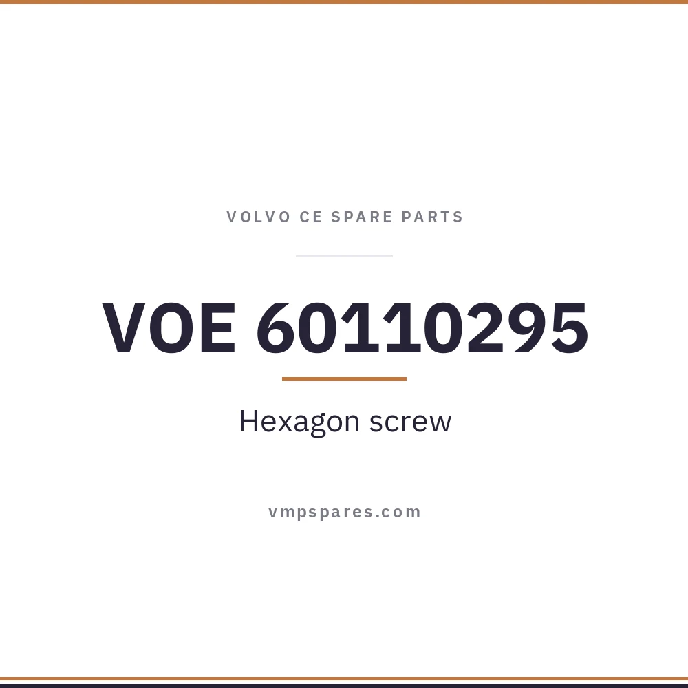 VOE 60110295 – Hexagon screw