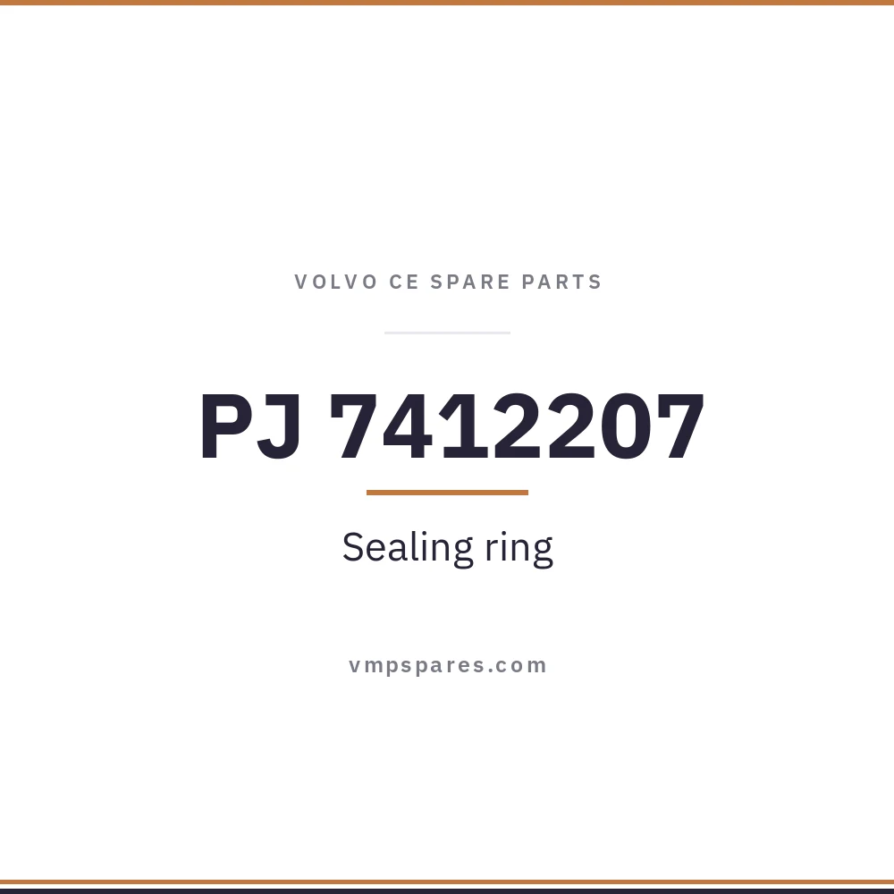 PJ 7412207 – Sealing ring