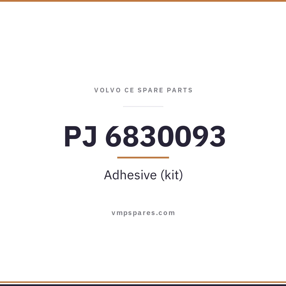 PJ 6830093 – Adhesive (kit)