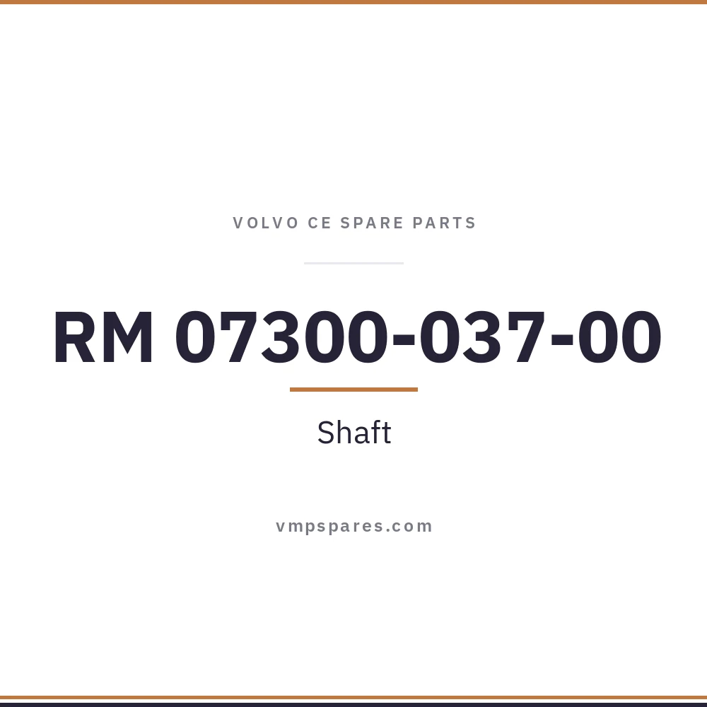 RM 07300-037-00 – Shaft