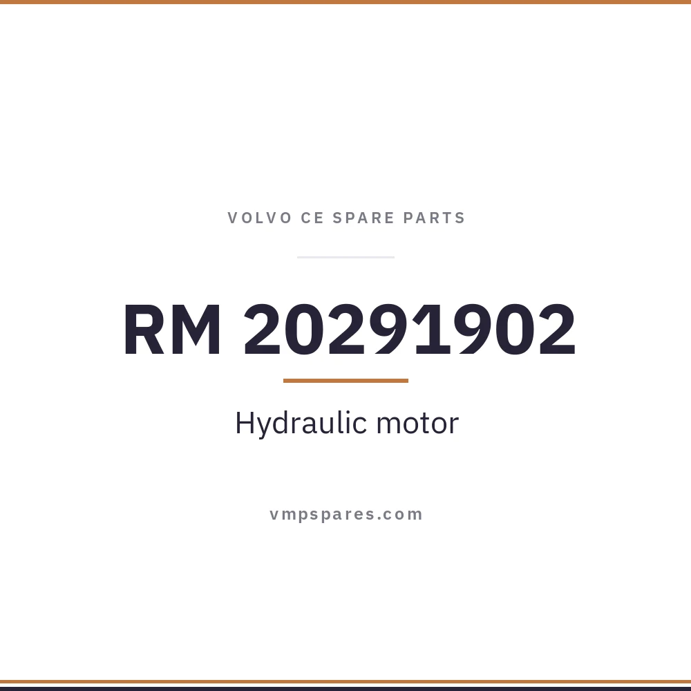 RM 20291902 – Hydraulic motor