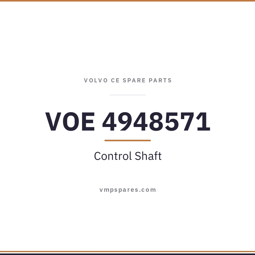VOE 4948571 – Control Shaft