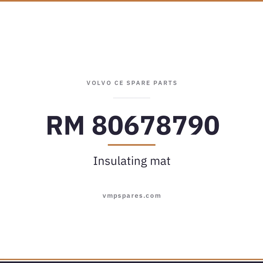 RM 80678790 – Insulating mat