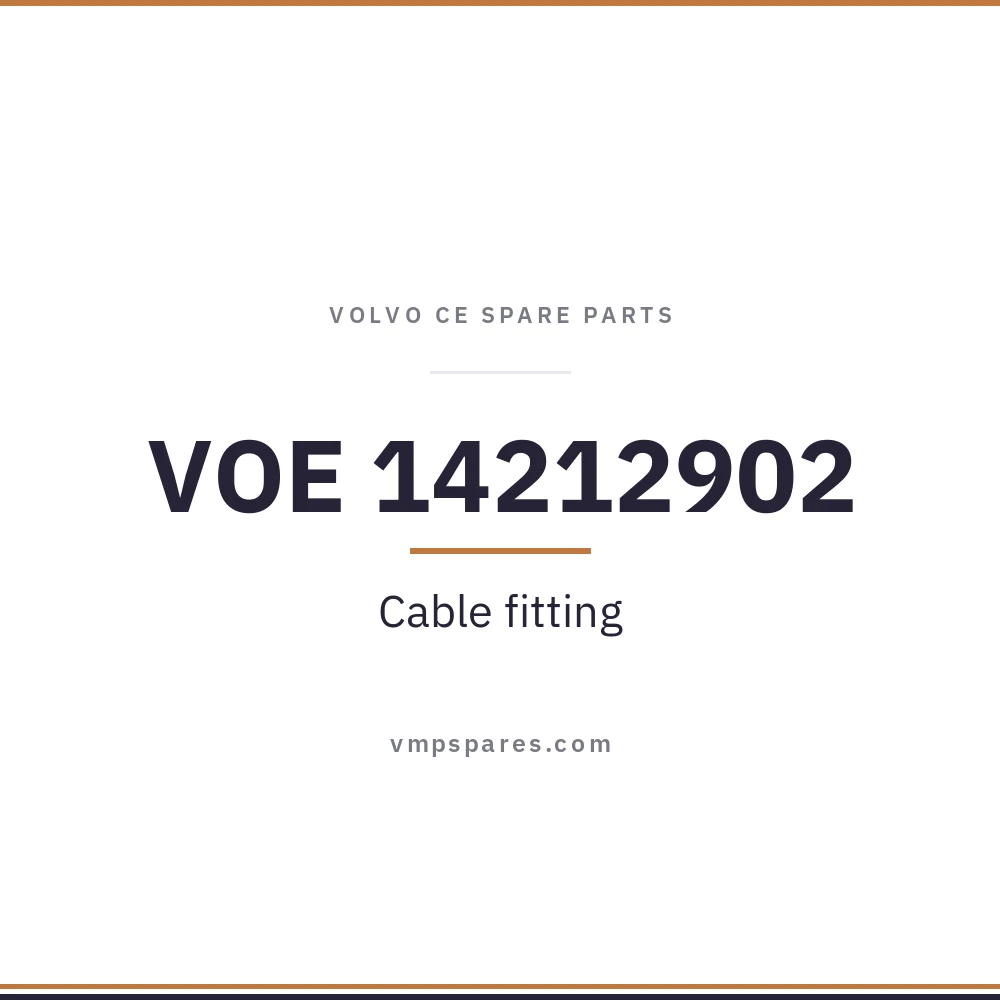 VOE 14212902 – Cable fitting