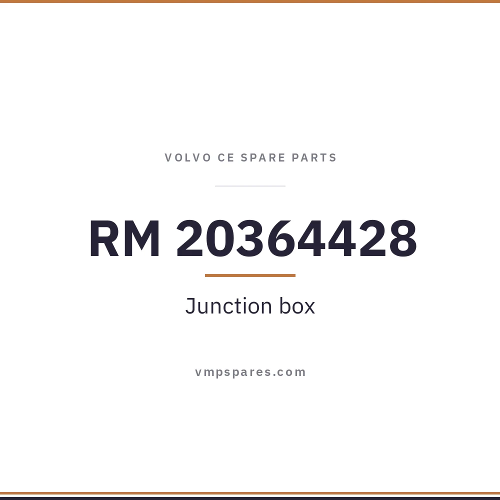RM 20364428 – Junction box