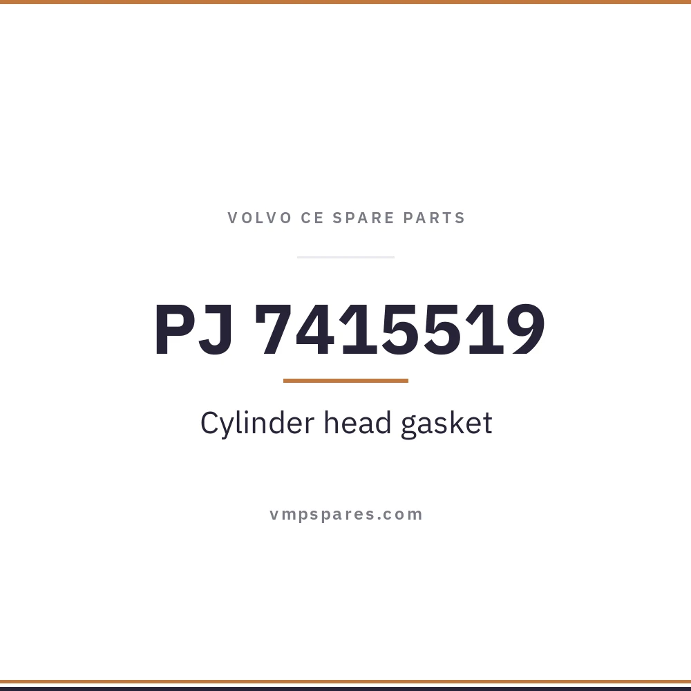 PJ 7415519 – Cylinder head gasket