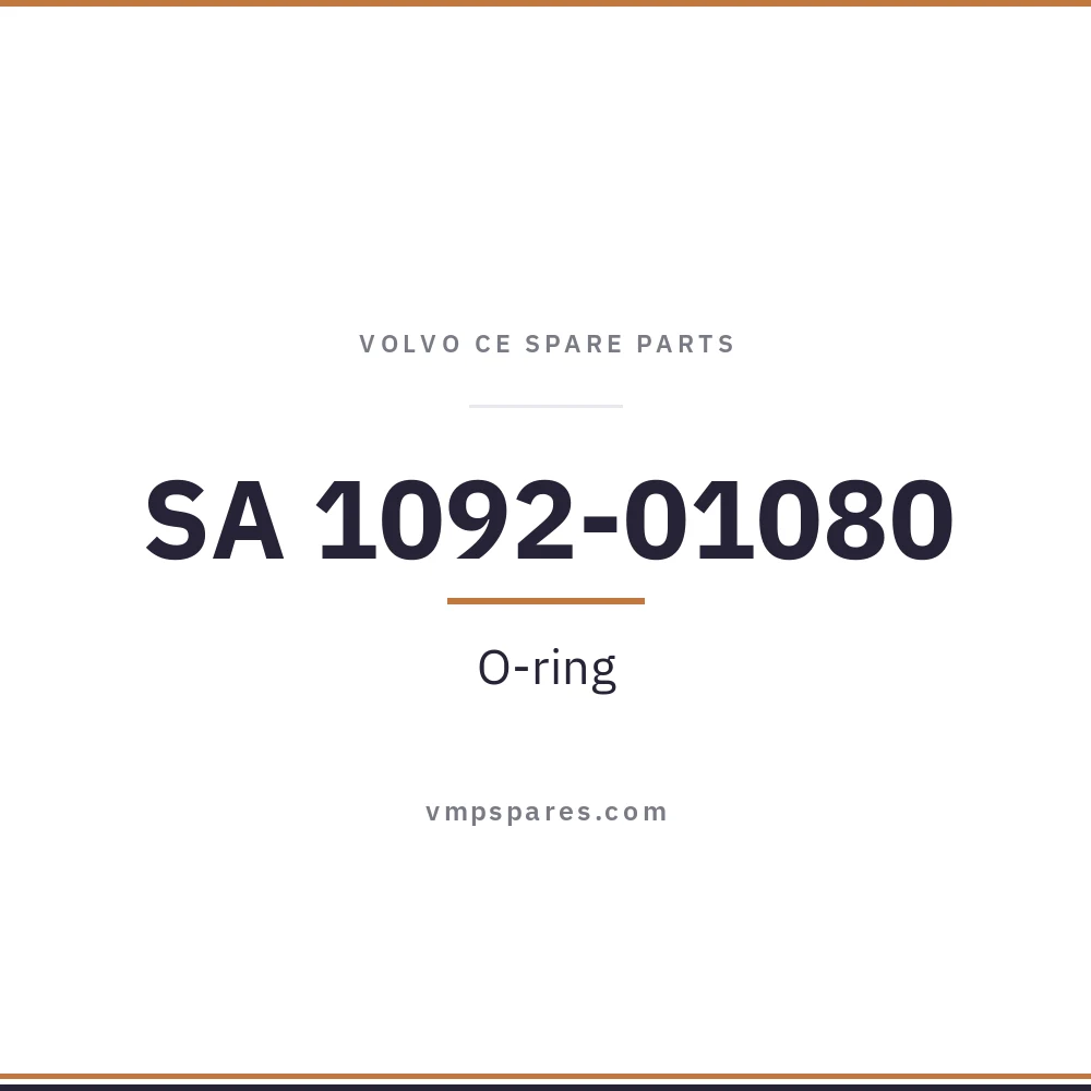 SA 1092-01080 – O-ring