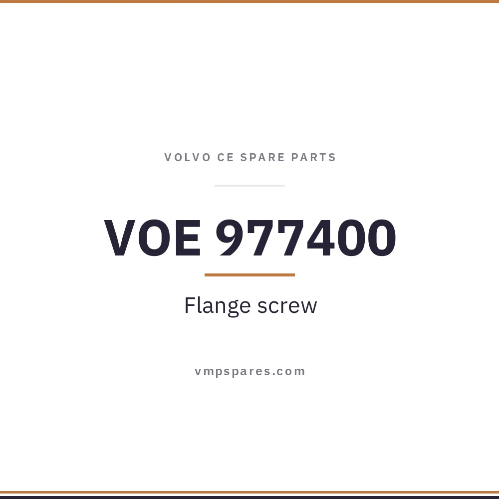VOE 977400 – Flange screw