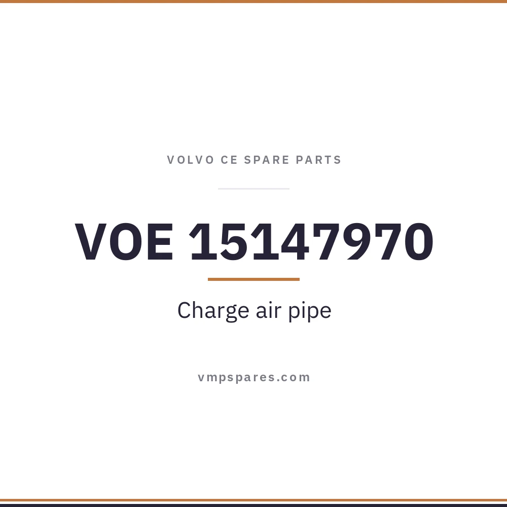 VOE 15147970 – Charge air pipe
