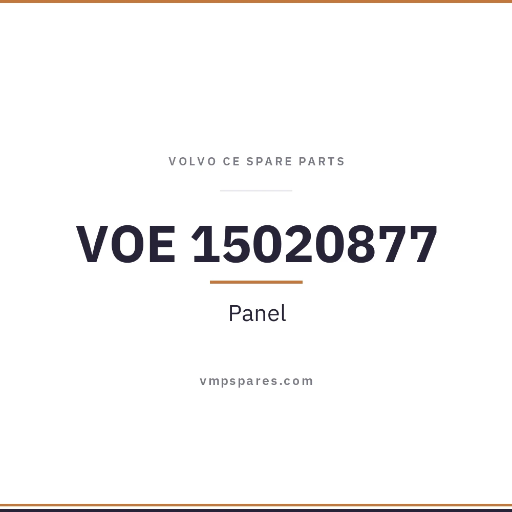 VOE 15020877 – Panel