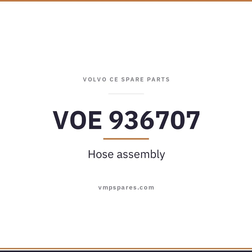 VOE 936707 – Hose assembly