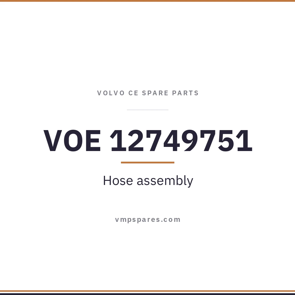 VOE 12749751 – Hose assembly
