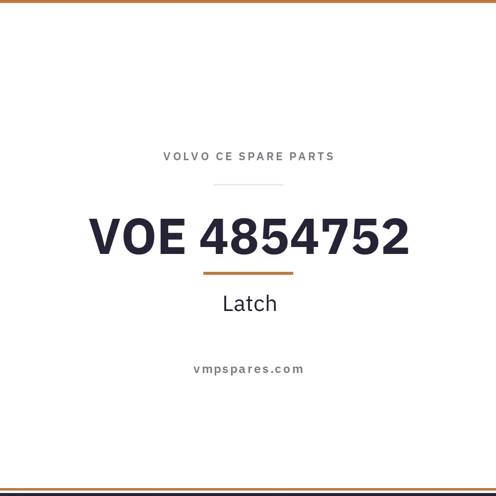 VOE 4854752 – Latch