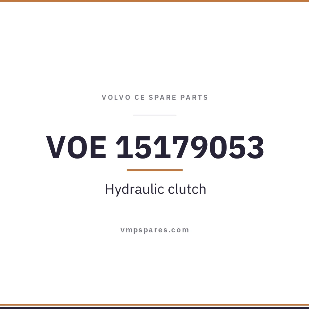 VOE 15179053 – Hydraulic clutch