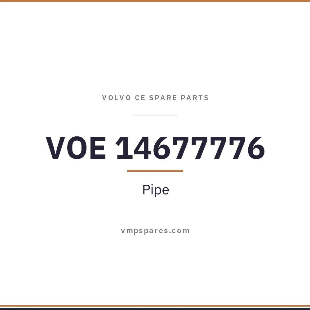 VOE 14677776 – Pipe