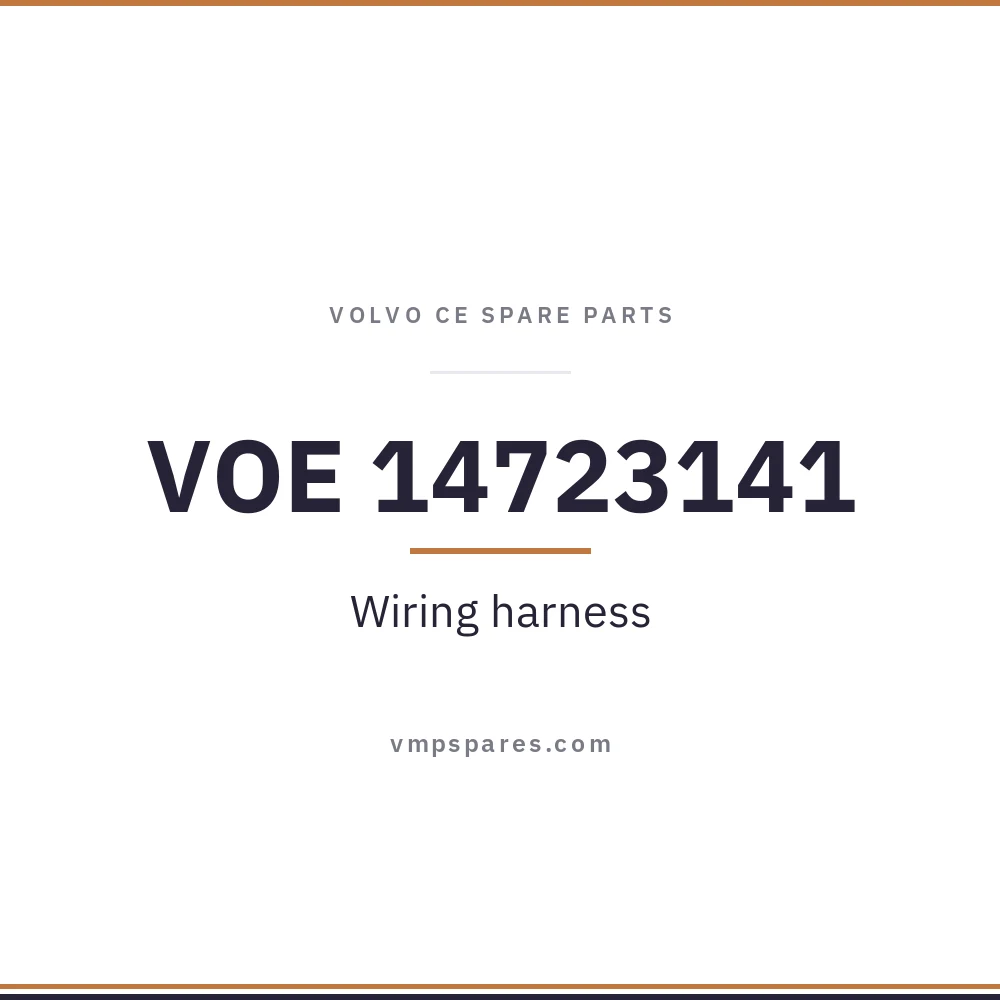 VOE 14723141 – Wiring harness