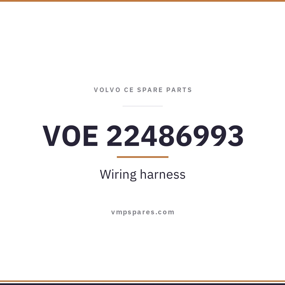 VOE 22486993 – Wiring harness