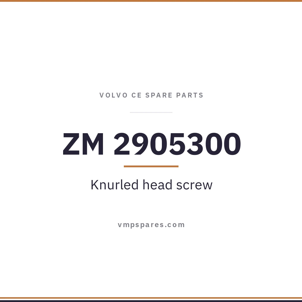 ZM 2905300 – Knurled head screw