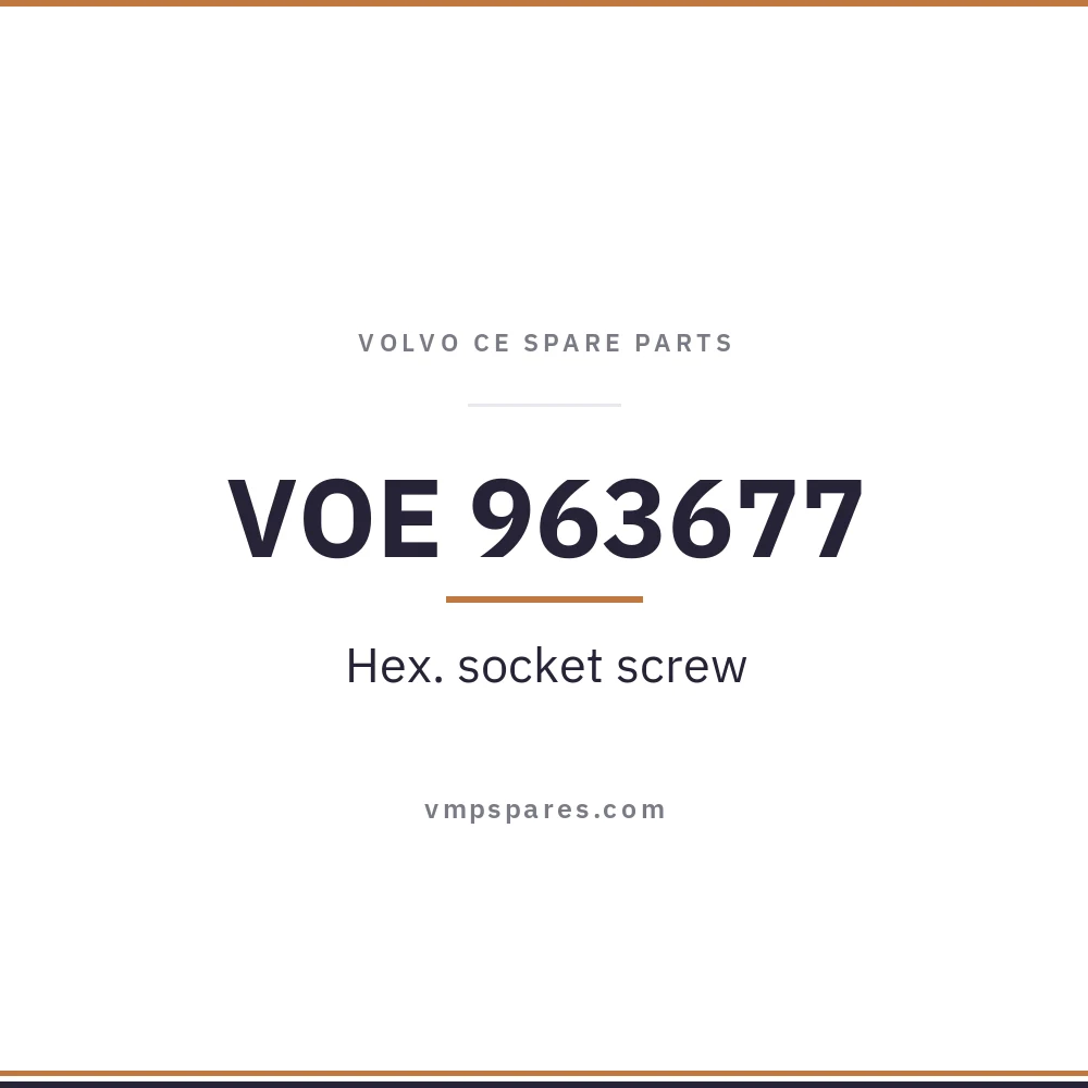 VOE 963677 – Hex. socket screw