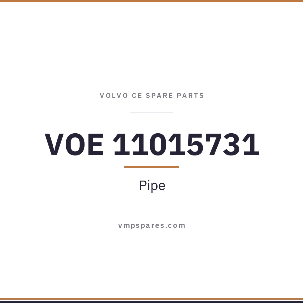 VOE 11015731 – Pipe