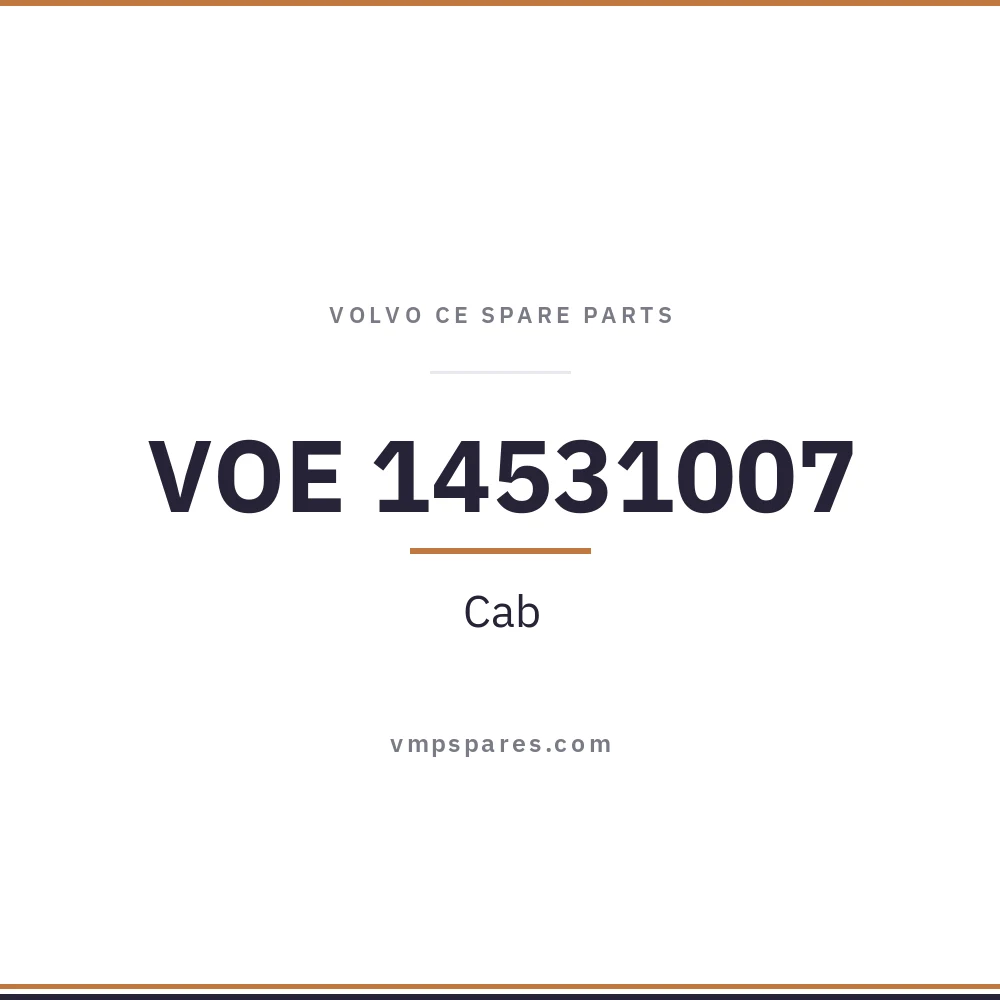 VOE 14531007 – Cab