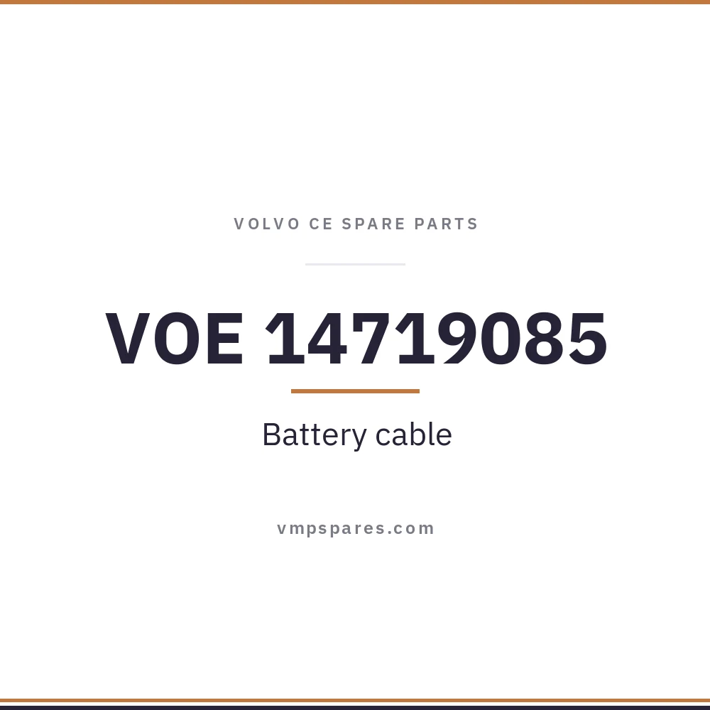 VOE 14719085 – Battery cable