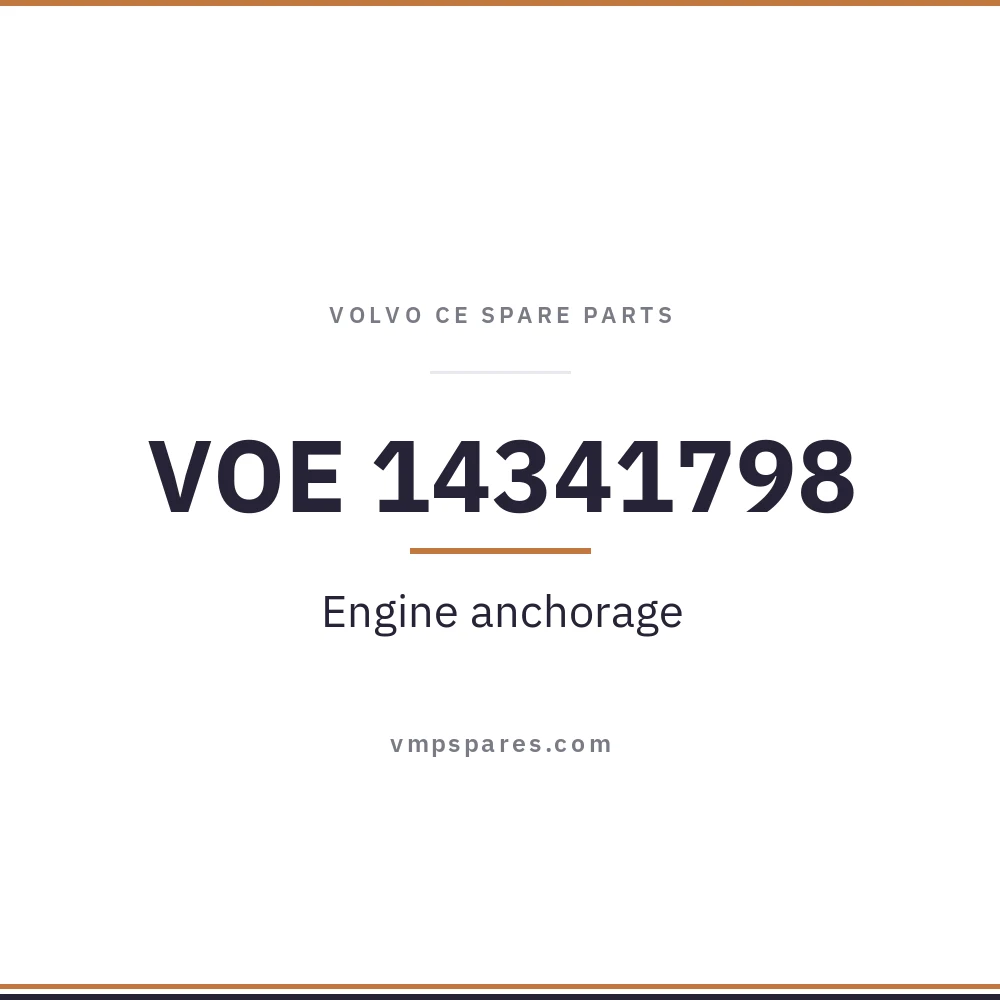 VOE 14341798 – Engine anchorage